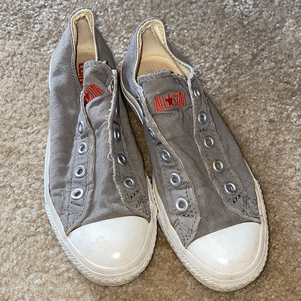 Gray All-Star Converse